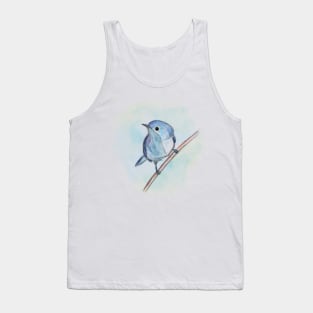 Cute blue bird Tank Top